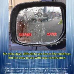 SUPER WATER REPELLENT MIRROR CLEAN – Water repellent for Side Mirror